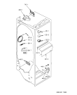 Схема №6 S20B RSB21-A/G с изображением Дверца для холодильной камеры Whirlpool 481241618705