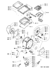 Схема №1 AWA 5088/1 с изображением Микропереключатель для стиралки Whirlpool 481228219277