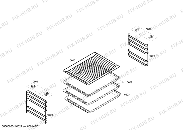 Схема №5 HEN200250S с изображением Ручка выбора температуры для плиты (духовки) Bosch 00600473