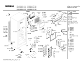 Схема №2 KS40U640 с изображением Дверь для холодильника Siemens 00243601