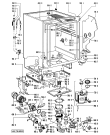 Схема №2 ADP 549 ADP 549 WHX с изображением Панель для электропосудомоечной машины Whirlpool 481245379333