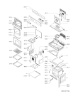 Схема №1 ELZE 4462 SW с изображением Панель для плиты (духовки) Whirlpool 481245319358