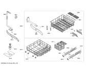 Схема №4 SHX46L06UC Bosch с изображением Набор кнопок для посудомоечной машины Bosch 00498441