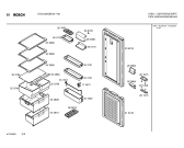 Схема №1 KGV2400 с изображением Дверь морозильной камеры для холодильной камеры Bosch 00216130