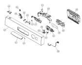 Схема №4 D3111 AU   -SS Bi (900001084, DW20.1) с изображением Сенсорная панель для посудомойки Gorenje 342709