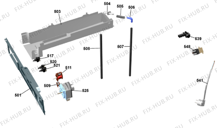 Взрыв-схема стиральной машины Gorenje Sinituuli (New) SDKO (900002488, TD22ASDKO) - Схема узла 05