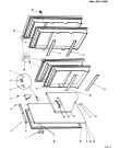 Схема №3 R1458WG (F000834) с изображением Запчасть для холодильника Indesit C00103295
