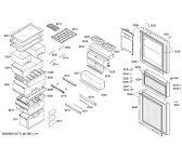 Схема №2 KK28F89TI с изображением Дверь для холодильника Siemens 00247745