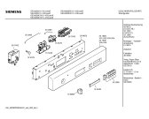 Схема №2 SE24200CH с изображением Передняя панель для посудомойки Siemens 00351690