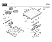 Схема №1 3ET715X с изображением Стеклокерамика для плиты (духовки) Bosch 00472762