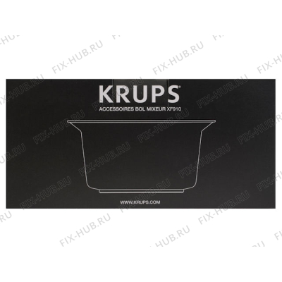 Чаша для электроблендера Krups XF910D10 в гипермаркете Fix-Hub