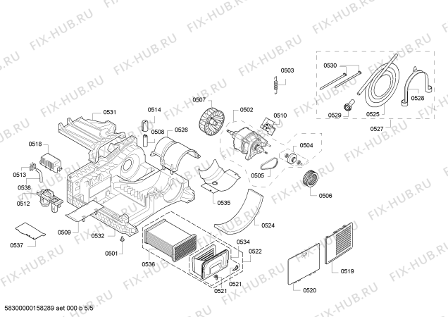 Схема №2 WTE86300US с изображением Нижняя часть корпуса для сушилки Bosch 00770029