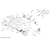 Схема №2 WTE86300US с изображением Нижняя часть корпуса для сушилки Bosch 00770029