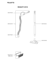 Схема №1 RO622711/410 с изображением Двигатель (мотор) для пылесоса Rowenta RS-RT3954