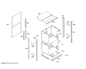 Схема №5 C302BS с изображением Зажим для плиты (духовки) Bosch 00425275