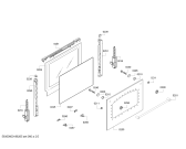 Схема №4 HBA23RN61W H.BO.NP.L2D.IN.GLASS.NOS.N.ME_NOS/ с изображением Ручка двери для плиты (духовки) Bosch 11009623