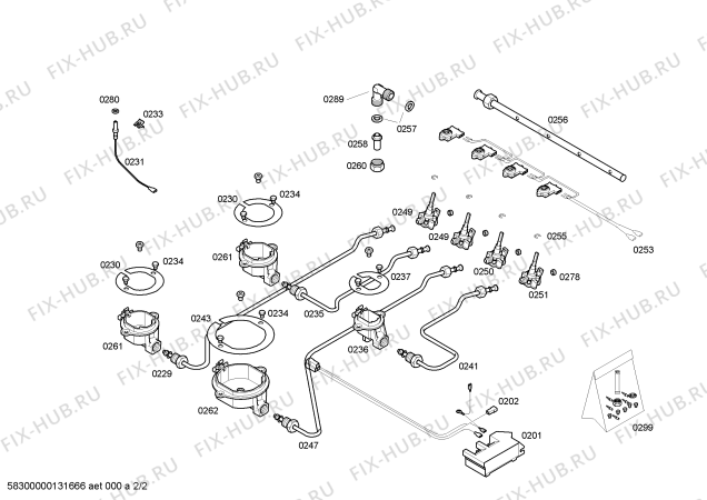 Схема №1 PCD612CGB Bosch с изображением Варочная панель для духового шкафа Bosch 00680813