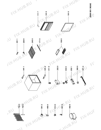 Схема №1 KVC 2241/2 с изображением Эмблема для холодильника Whirlpool 481945919357