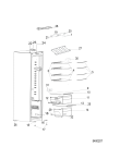 Схема №3 KRBLACKLINESW с изображением Дверца для холодильной камеры Whirlpool 488000509373