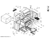 Схема №1 HBN6GI12 с изображением Поверхности горелок для духового шкафа Bosch 00649046