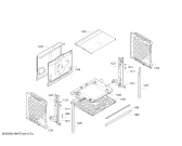 Схема №3 B25CS22N1K BCS 2522 N MK с изображением Набор профилей для духового шкафа Bosch 11004843