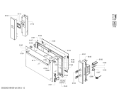 Схема №2 B94M43N3 с изображением Фронтальное стекло для духового шкафа Bosch 11006099