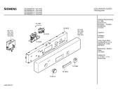 Схема №4 SE53200 с изображением Передняя панель для электропосудомоечной машины Siemens 00351623