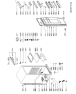 Схема №1 MUR1233TXGW с изображением Вноска для холодильника Whirlpool 481245298362