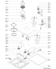 Схема №1 AKT 404/NB с изображением Труба для плиты (духовки) Whirlpool 481253049109