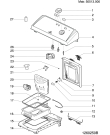 Схема №3 WIT40AG (F034477) с изображением Запчасть для стиральной машины Indesit C00118574