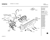 Схема №4 HB79B55 с изображением Панель управления для плиты (духовки) Siemens 00369683