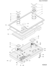 Схема №1 TLE32SMIXFRA (F029880) с изображением Керамическая поверхность для электропечи Indesit C00098140
