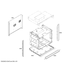 Схема №4 HBL3350UC с изображением Модуль управления для духового шкафа Bosch 00666000