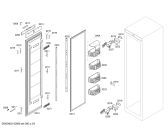 Схема №3 S24IR70NSP с изображением Стеклопанель для холодильника Siemens 00681414