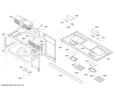 Схема №5 HMV3022U Bosch с изображением Магнетрон для микроволновки Bosch 00652690