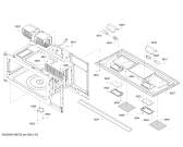 Схема №5 HMV5052C Bosch с изображением Затвор для микроволновки Bosch 12009439