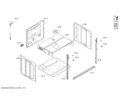 Схема №3 CF234650S с изображением Панель управления для электропечи Bosch 00675789