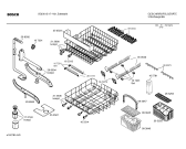 Схема №3 SGI56A15 с изображением Передняя панель для посудомойки Bosch 00357884