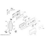 Схема №2 WXL1268HK Siemens XL Pro 1268 с изображением Вкладыш в панель для стиралки Siemens 00496536