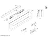 Схема №1 SMUCYM02SK с изображением Ручка для электропосудомоечной машины Bosch 00657115