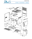 Схема №2 PRIMADONNA  ESAM6650.S с изображением Панель для электрокофеварки DELONGHI 7313225691