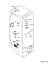 Схема №4 S20F RSB33-A/G с изображением Дверь для холодильной камеры Whirlpool 481241610011