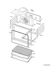 Схема №3 EHBZDW с изображением Клавиша для плиты (духовки) Aeg 140020185041
