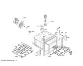 Схема №4 3HF506BP Horno balay poliv.blanco multifuncion с изображением Передняя часть корпуса для плиты (духовки) Bosch 00662426