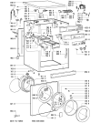 Схема №2 WA 4730-D с изображением Тумблер для стиральной машины Whirlpool 481228218709