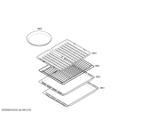 Схема №4 HBN78R750S с изображением Фронтальное стекло для духового шкафа Bosch 00474378