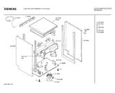 Схема №2 SN24605 с изображением Панель для посудомойки Siemens 00284164