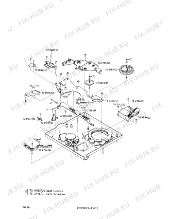 Схема №6 FM361763 с изображением Сервисная инструкция для видеоэлектроники Siemens 00535120