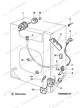 Взрыв-схема комплектующей Arthurmartinelux ADC310M - Схема узла Functional parts