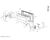 Схема №2 B9481N3 с изображением Крепеж для духового шкафа Bosch 00744392